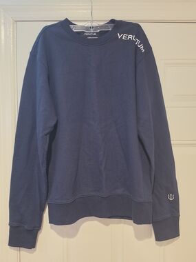 Men's Verutum Navy Crewneck Sweatshirt